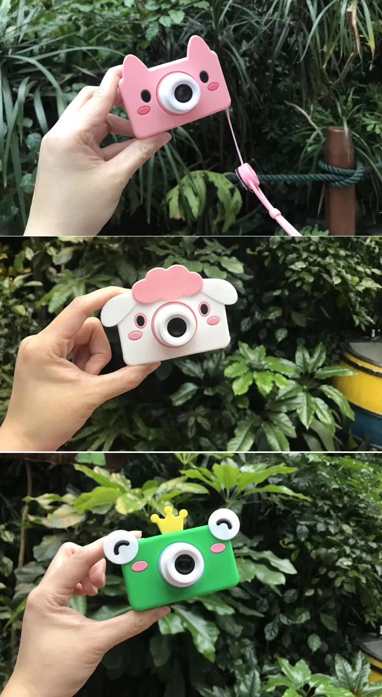 New Arrival Cute Kid's Camera CDC-03 Cartoon HD Screen Kid's Enlightenment Toy Birthday Gift Photo Video Camera