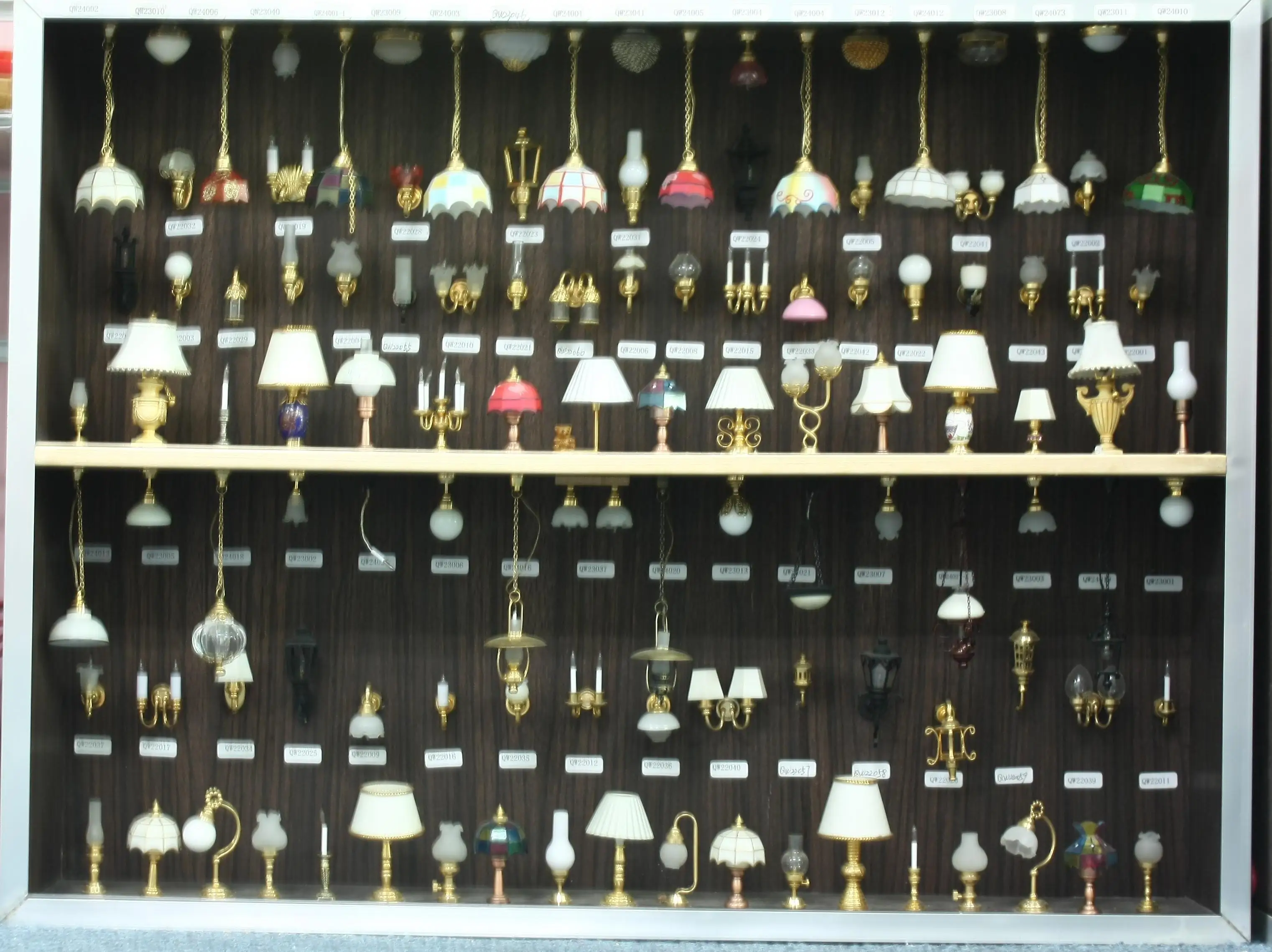 112 Luxury Chandelier Dollhouse Lights Miniature Lighting With Battery