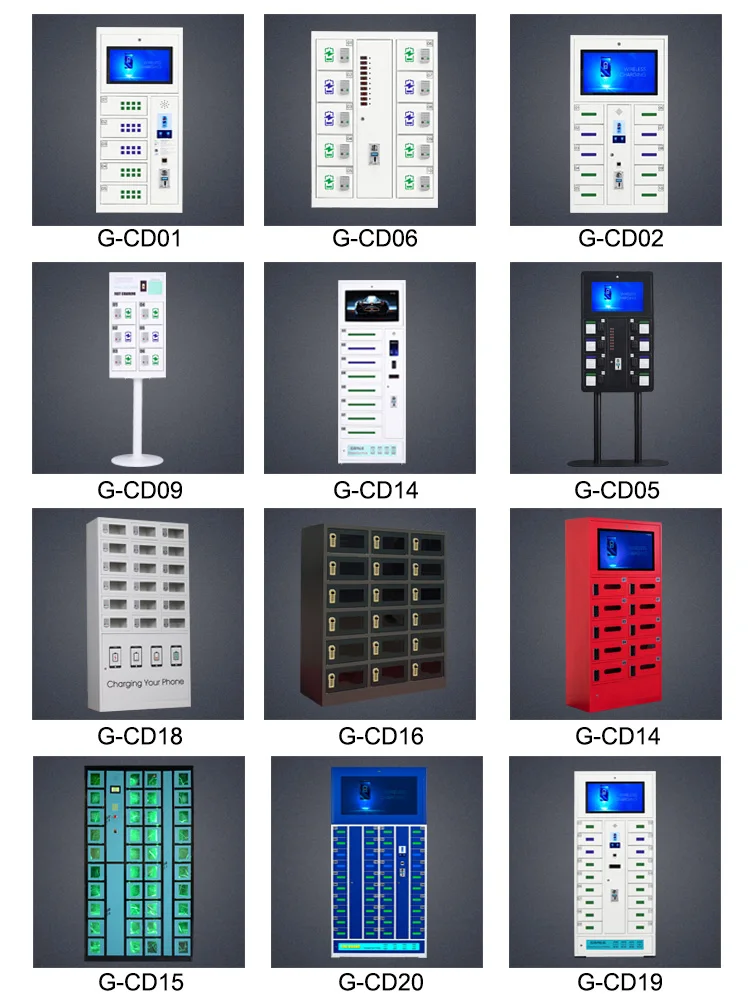 coin operated cell phone charging locker