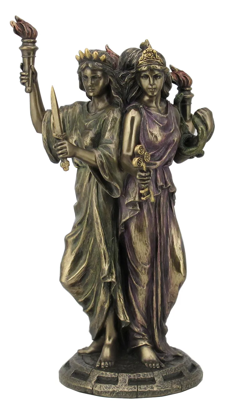 Veronese Design -hecate - Greek Goddess Of Magic - Cold Cast Bronze ...