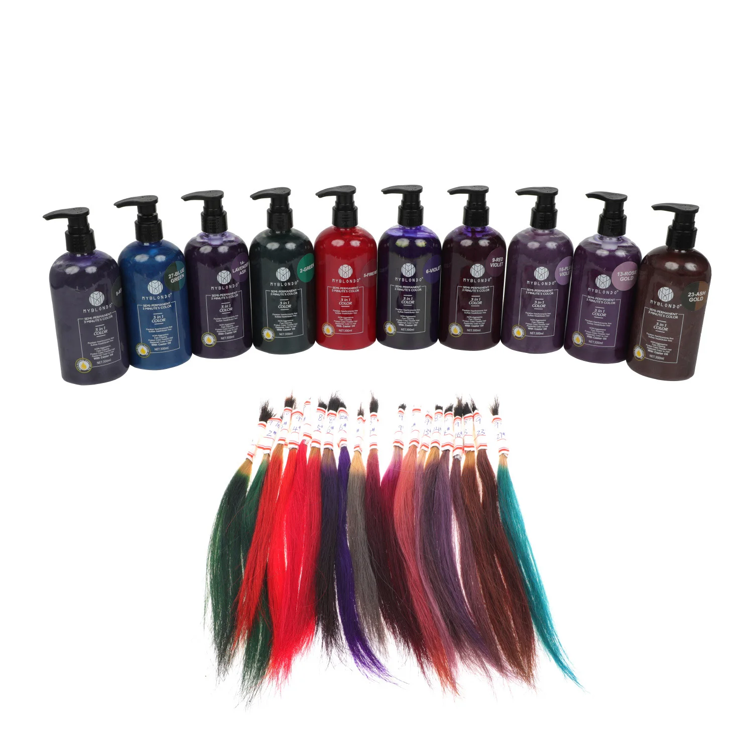 Care Color Products Blue Purple Hair Color Dye Conditioner Professional