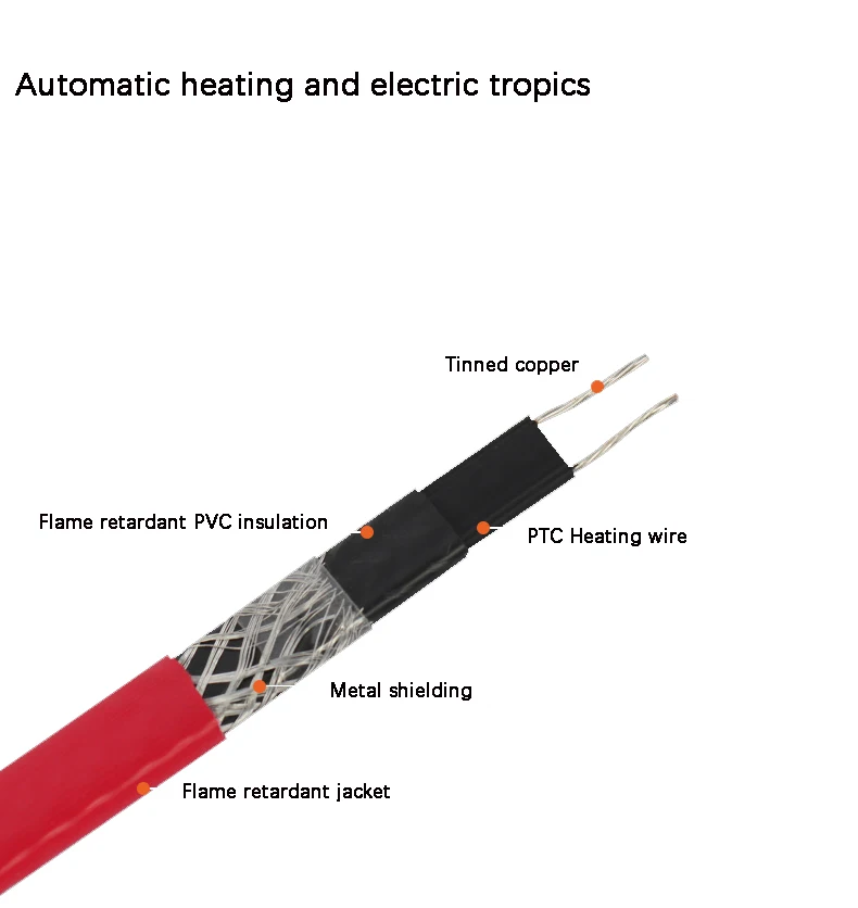 Self regulating heating cable srl 16 2 схема подключения