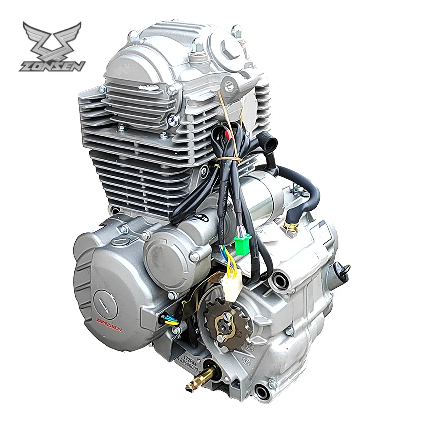 OEM motorcycle engine factory shop Zongshen CB250-F engine, 5-speed gear  Zongshen 250cc engine for three-wheeled motorcycles