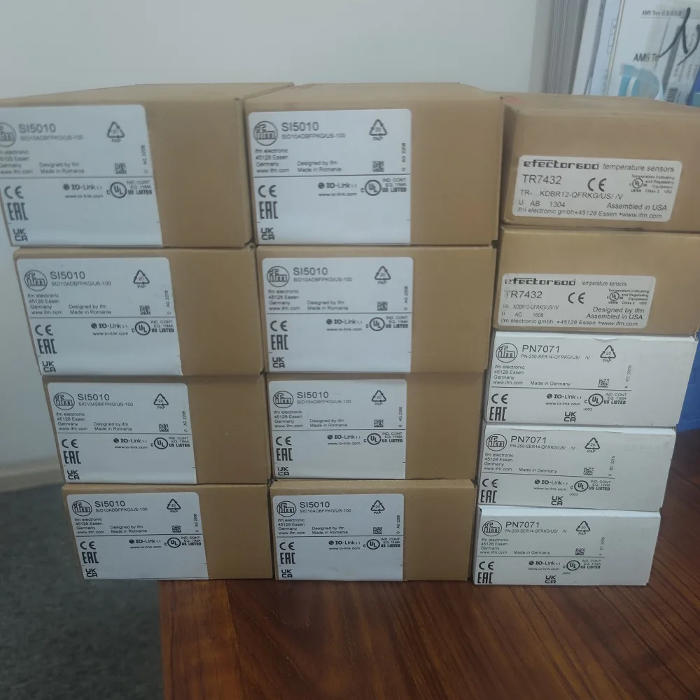 Ifm Efector Si5010 Flow Monitor Sensor,300 Bar,1836 Vdc Pnp,M12