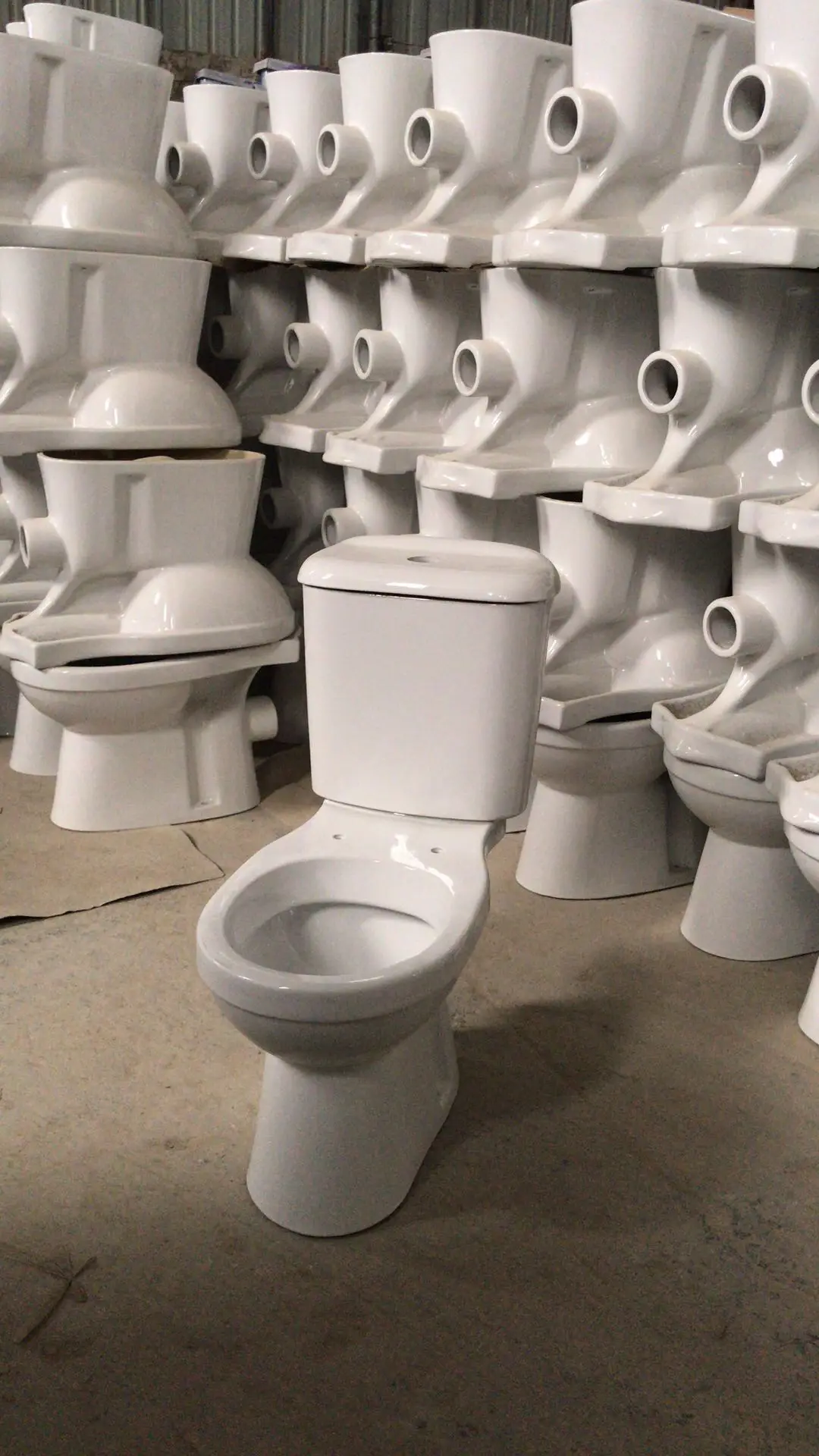 African,EU market design ceramic two piece couple toilet wc seat JY2118