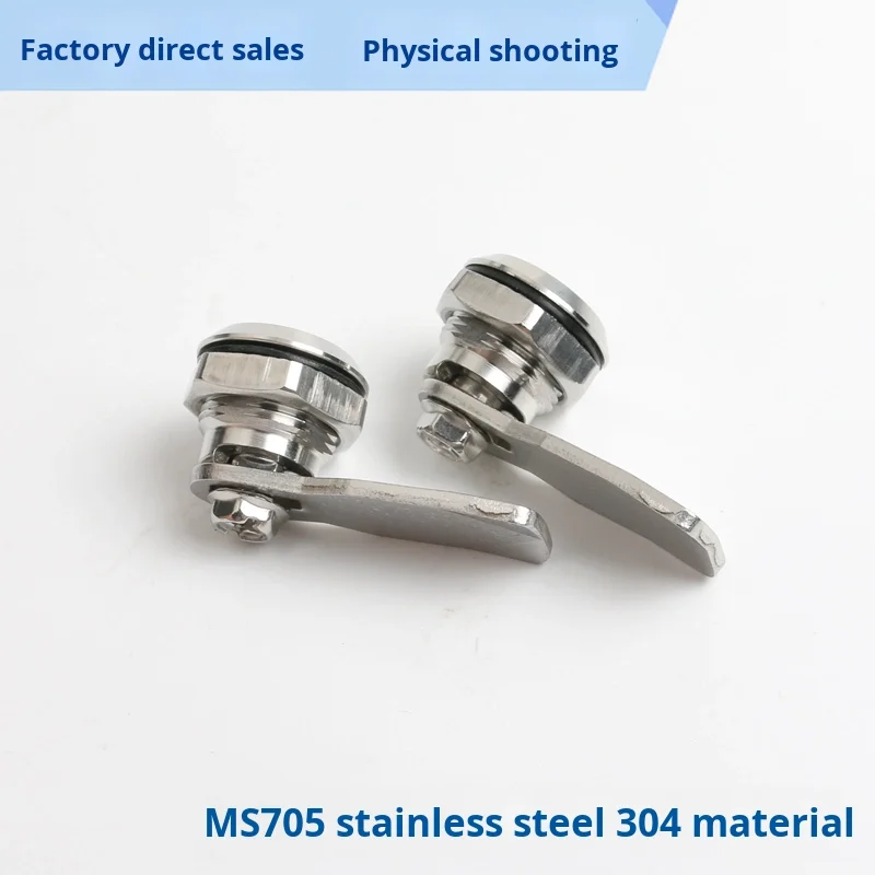Ms705 Switch Cabinet Lock 6000 Series Fire Hydrant Trash Can & Tongue/Triangle Lock Cylinder Key Custom Cutting Service factory