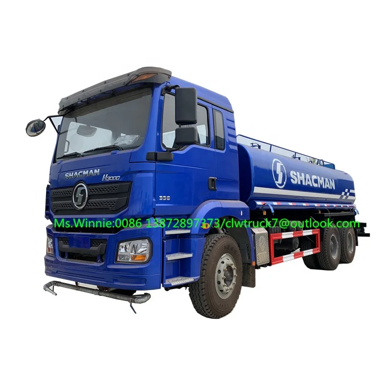 Shacman 6x6 Water Tank Trucks/heavy Duty 10 Wheels 20000 Liters Water Sprinkler Truck For Sale