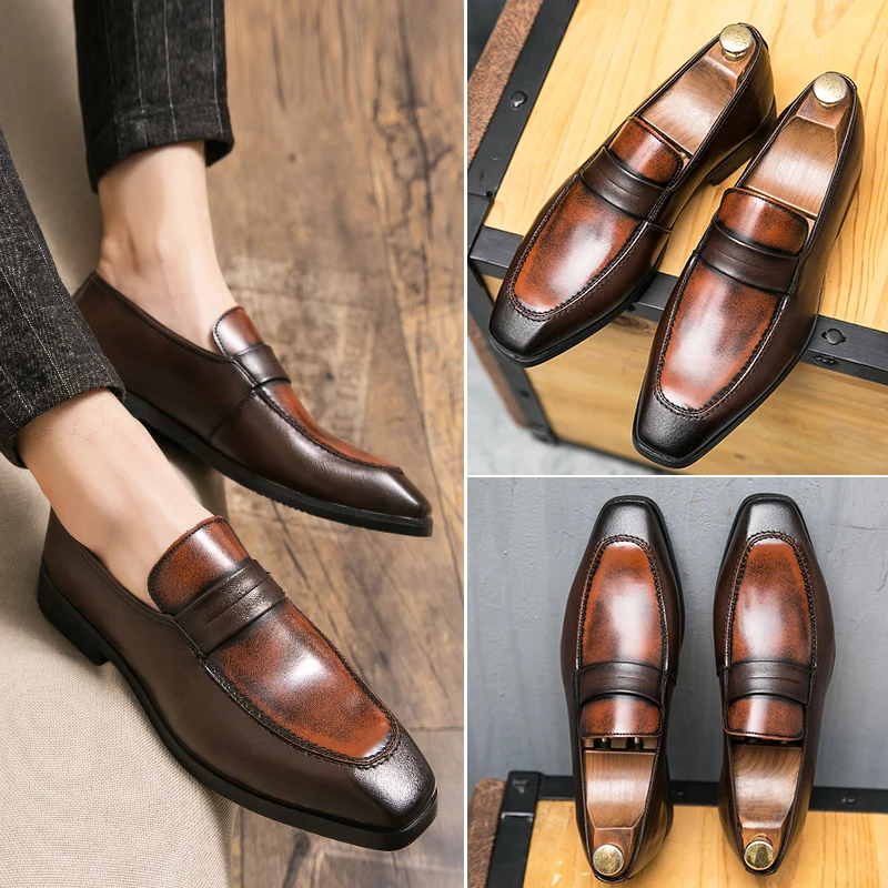 Giovanini Custom Comfortable Classy Office Shoes Brogue Men's Dress ...