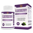 Private Packing Sambucol Black Elderberry Chewable Capsules Vitamin C for Powerful Immune Support 60 Chewable Tablets