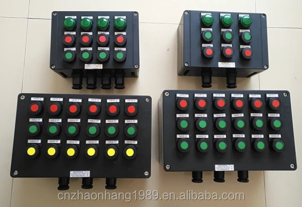 Explosion-proof and anticorrosive operation column Anti-corrosion button box Anti-corrosion local control box Button box