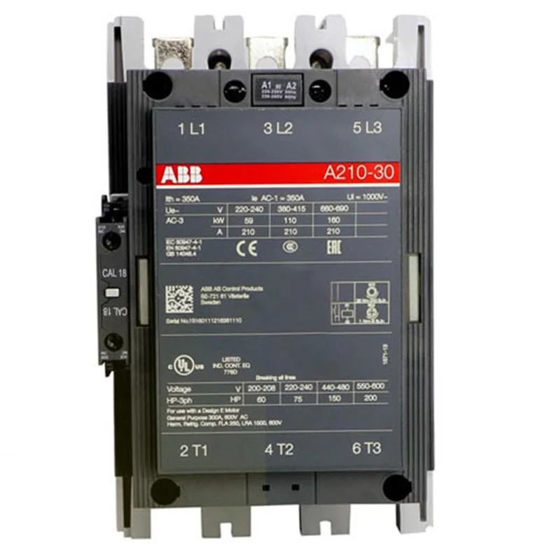 
A AC contactor A210-30-11 coil voltage 220-230V 50Hz/230-240V 60Hz 