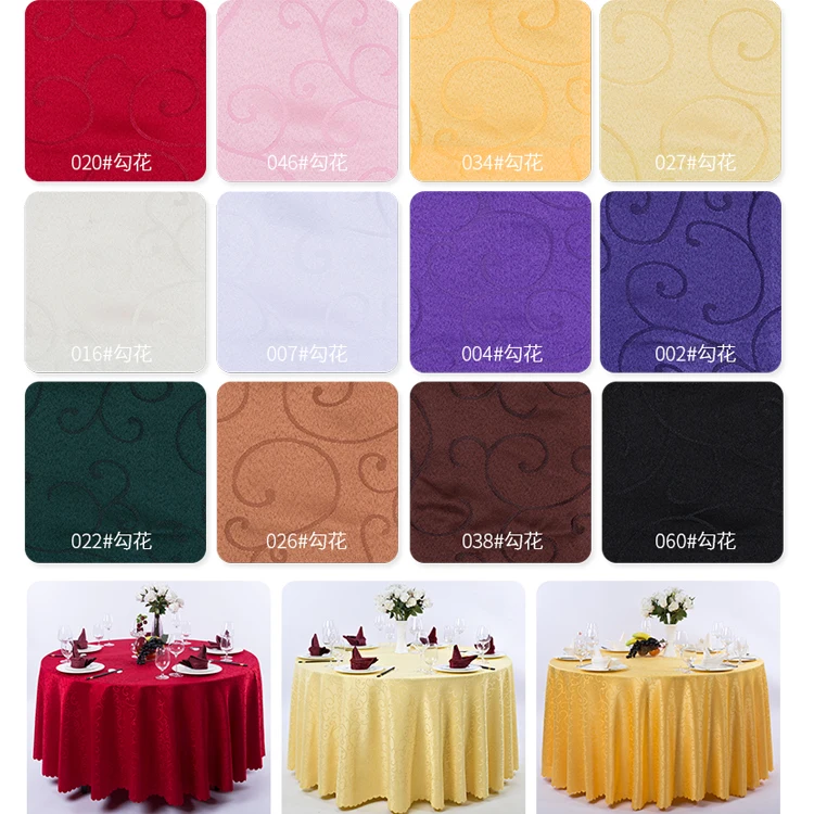 2019 New Series Restaurant Table Cover For Round Decorative Table Cover