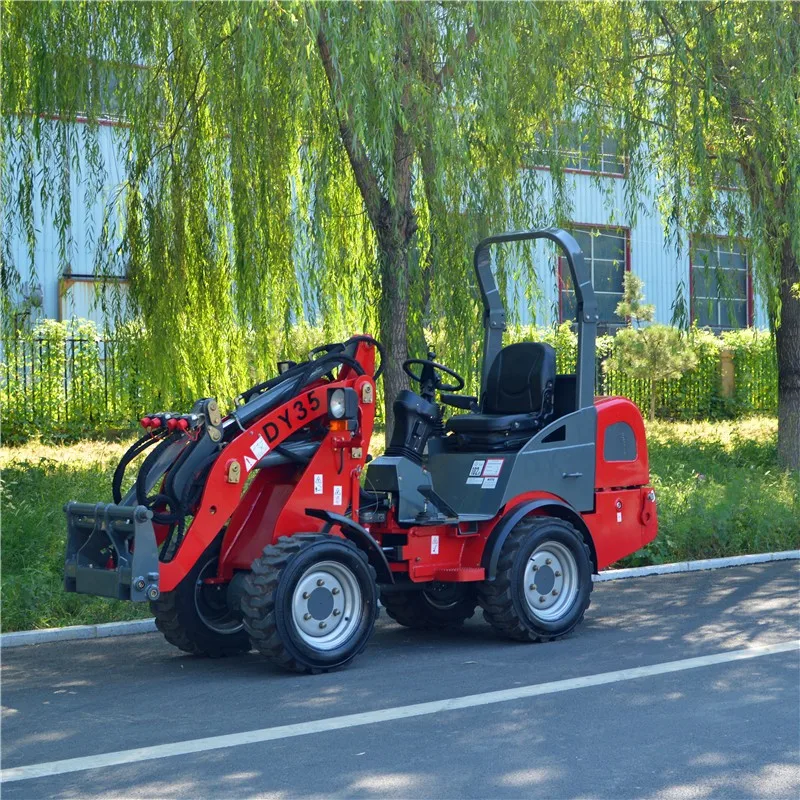 4x4 Mini Wheel Loader Dy35 Euro Iii Farm Tractor Front End Shovel Loader Buy Articulated Small