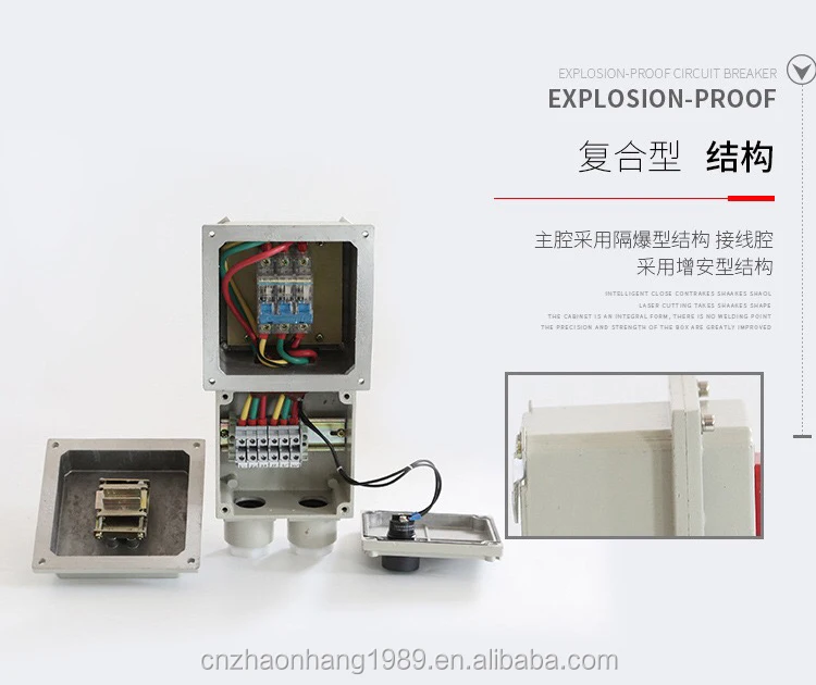Explosion-proof circuit breaker Explosion-proof air switch Dust explosion-proof circuit breaker Flameproof cast aluminum