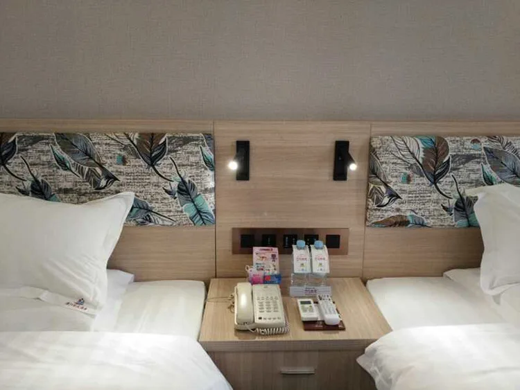 high quality hotel modern decorative metal rectangle