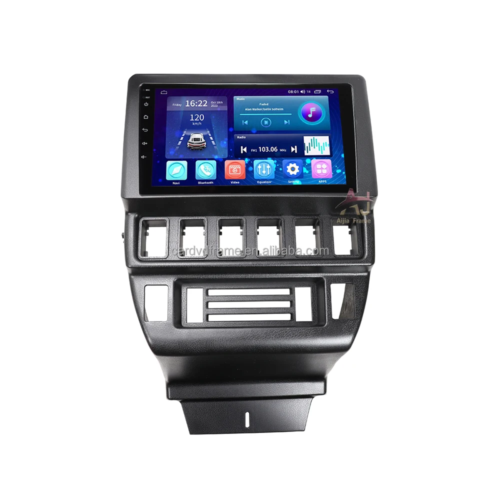Aijia 9 Inch Android 12 Car Radio with GPS, 4G CarPlay & Reversing