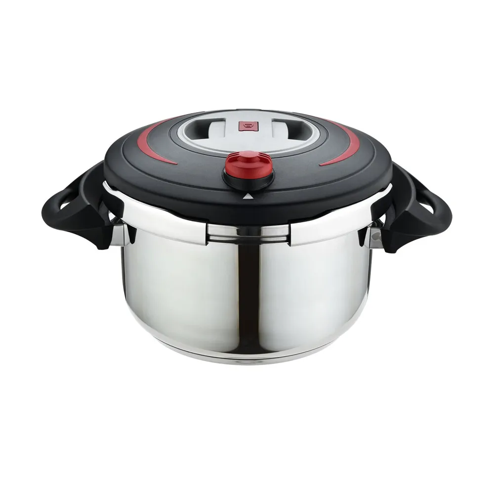 Stainless Steel High Pressure Cooker 4L/5L/6L - Multi-Cookware for Gas ...
