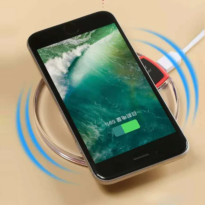 2020 Chaude De Haute Qualit&eacute; 5V 2A Qi Sans Fil Station De Recharge Ne Recharge Sans Fil Chargeur Rapide Pour Chargeur De T&eacute;l&eacute;phone Portable sans fil - ANKUX Tech Co., Ltd