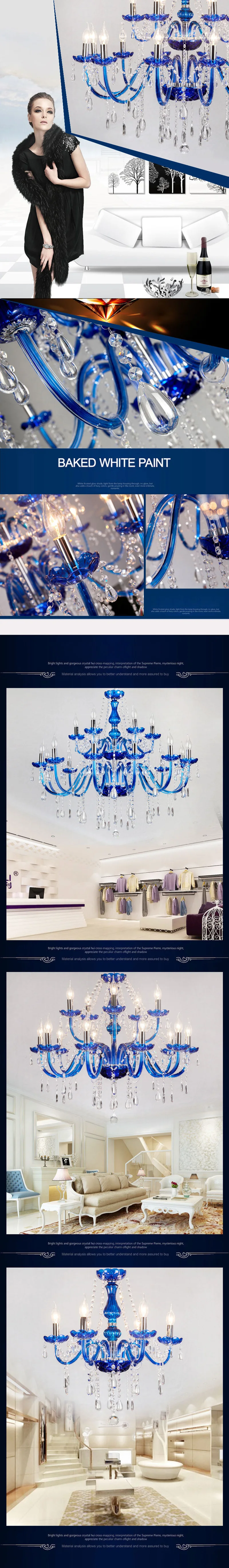 New luxury post-modern minimalist villa large chandelier Nordic style lamp atmospheric restaurant bedroom lamp