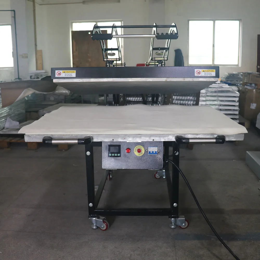 110v 80x100 Heat Press 31x39 Pneumatic One Station Flat Manual Large