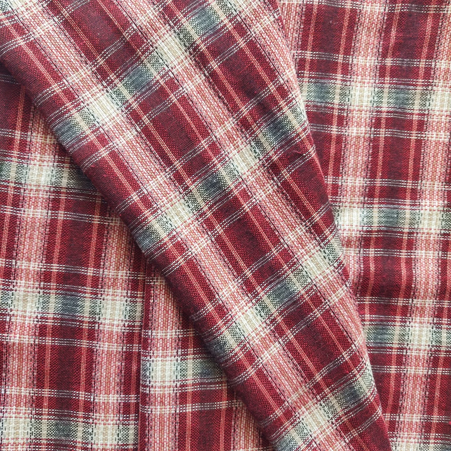 A Grade Stocklot T/c 65/35 Yarn Dyed Plaid Fabric For Shirts Buy T/c