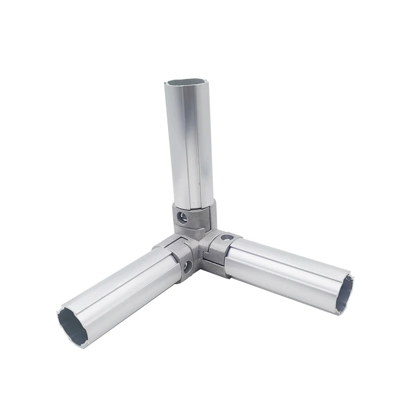 product 3d 90 degree internal connector third generation 1000 series aluminum alloy lean pipe connector accessories profile aluminum-14