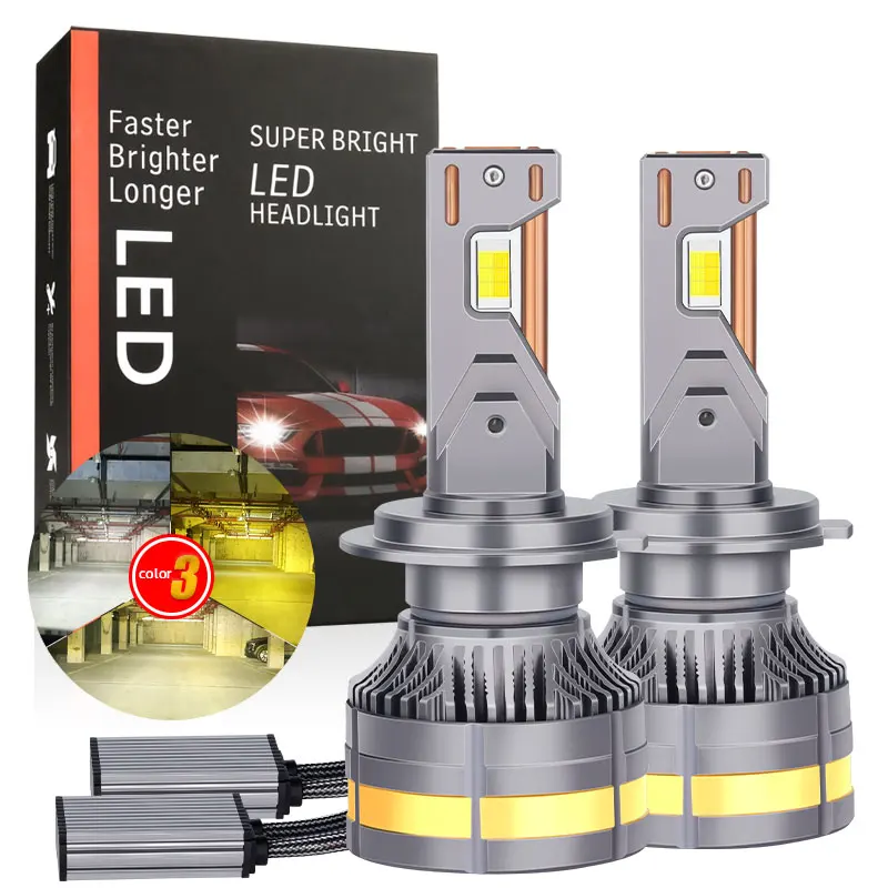 V85 Auto Led Light H4 70w 29800lm H7 H1 H3 Headlamps Bulb H11 9005 9006
