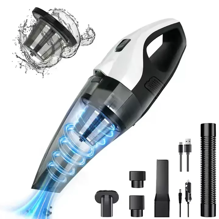 Stanley 1-gallon portable shop vacuum with basic accessories and corded design