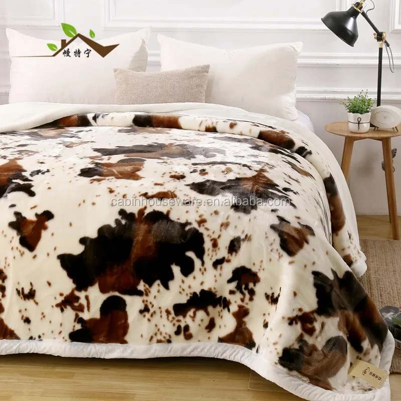 Korean Raschel Blanket Embossed Mink Blanket Super Soft Polyester Hot