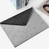 Wholesale Simple Casual Custom Logo Snap Felt File Bag