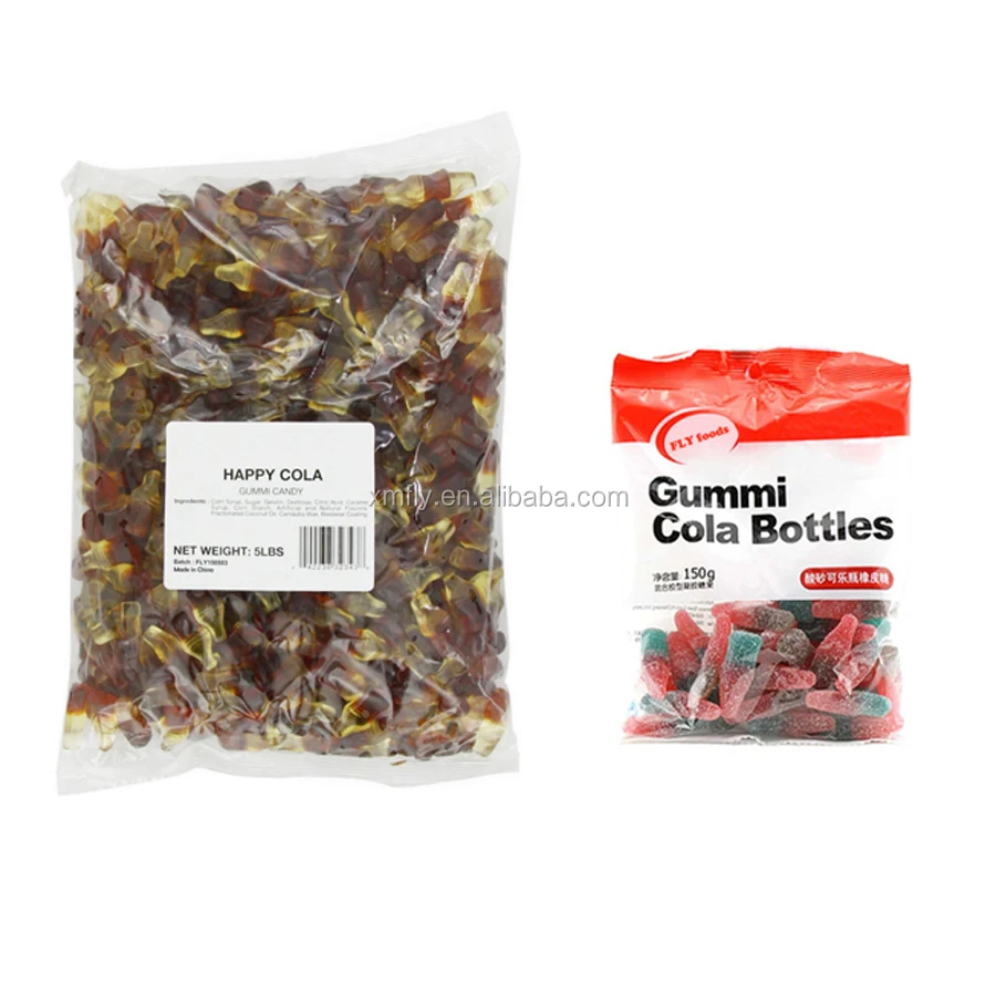 Big Cola Bottle Stevia Flavour Yummy Gummies Candy Gummy Buy Gummies Candy,Big Cola Gummy