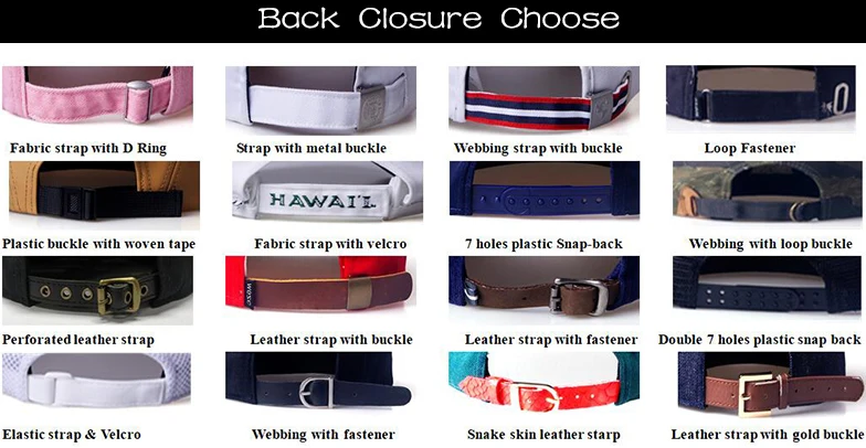 Back Closure Choose