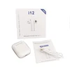 i12 TWS wireless bluetooth earphone in-ear earbuds bring charging box