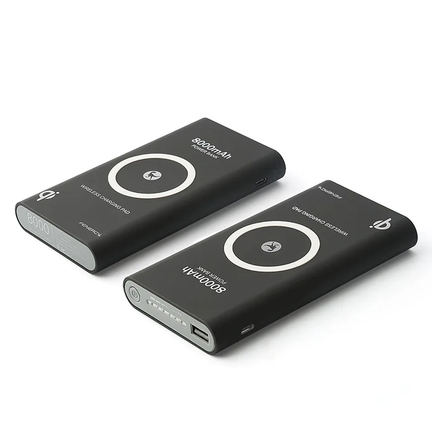 10000mah wireless power bank OEM Customized High Capacity power bank 10000mah for mobile charger - ANKUX.COM