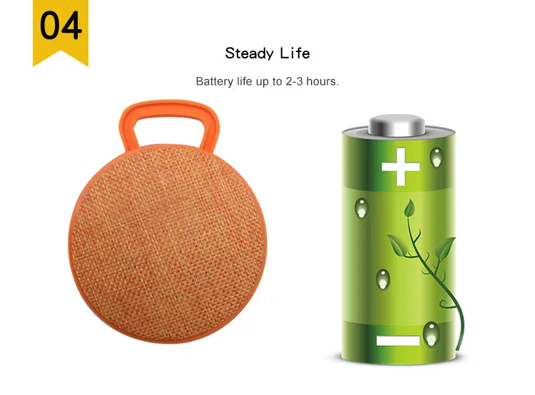 Hot Selling Colorful Explosion Proof Fabric Bluetooths Speaker Portable Mini Sport Bluetooths Speaker - ANKUX.COM