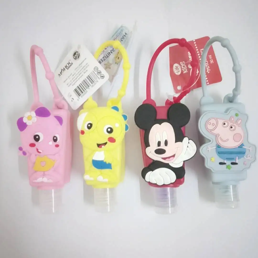 Wholesale Mini Pocket Kids Keychain 30ml Portable Waterless 75% Hand ...