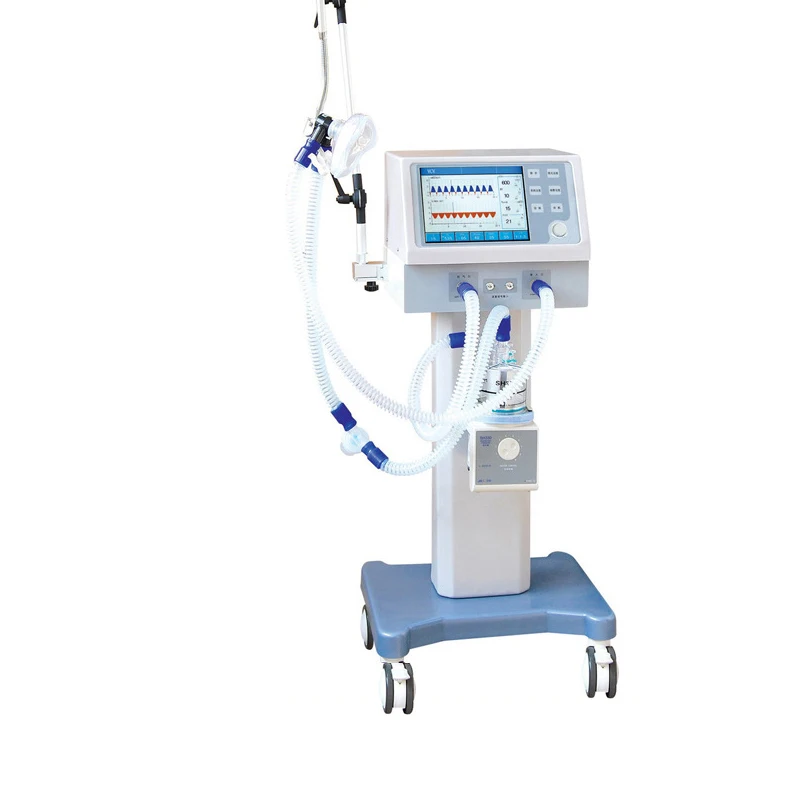 Oxygen Blender Ventilator breathing apparatus machine for hospital