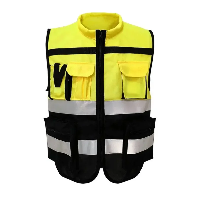 Reflective Vest Safety Vest Jacket Strip Personal Security Construction ...