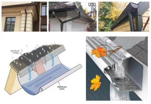 PLC Control Roofing Rain Gutter Making Machine - Durable & Efficient