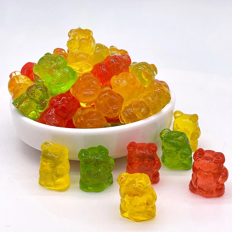 4d Dinosaur Cartoon Bear Shaped Gummy Halal Gummy Candy Gummies - Buy ...