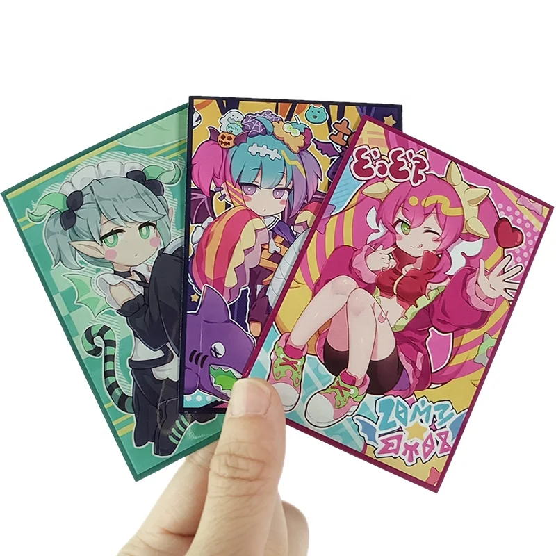 anime sleeves for cards 50ct Holographic (Baronne de Fleur) Top Loading Trading Card Deck Protector YGO/Japanese Art Printing Card Sleeves Protectors 63x90 (01) : Toys & Games 70 pieces of sleeves for each design. Amazon.com: Vorinclex 50 PCS Holographic