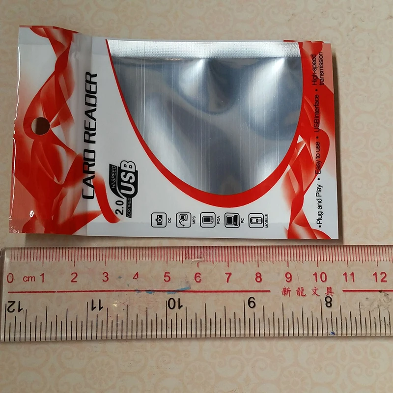 Portable Mini Diamond USB 2.0 Hi-Speed Micro SD SDHC TF Card Reader Random Color - ANKUX.COM