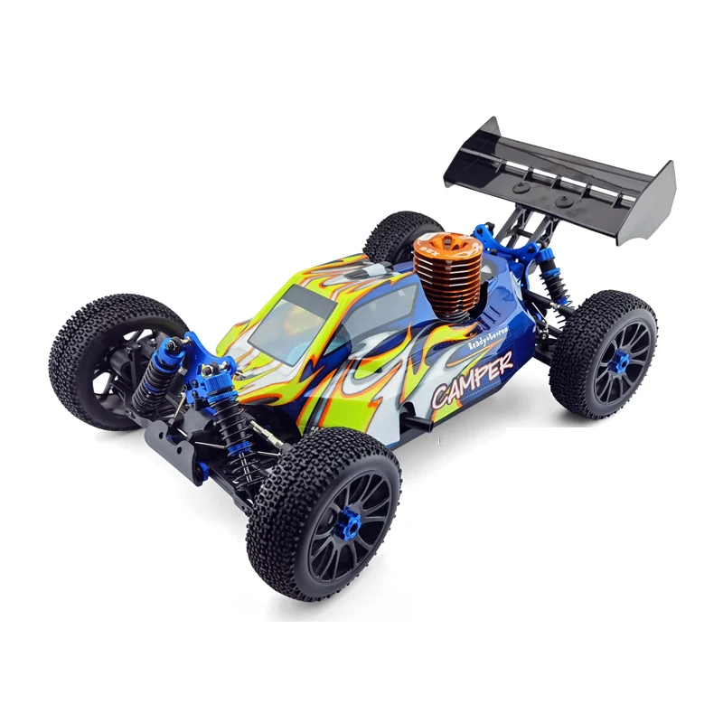 HSP RCカー HSP NB6 94970 1/10 4WD Gas Camper Car - Nitro Engine, App