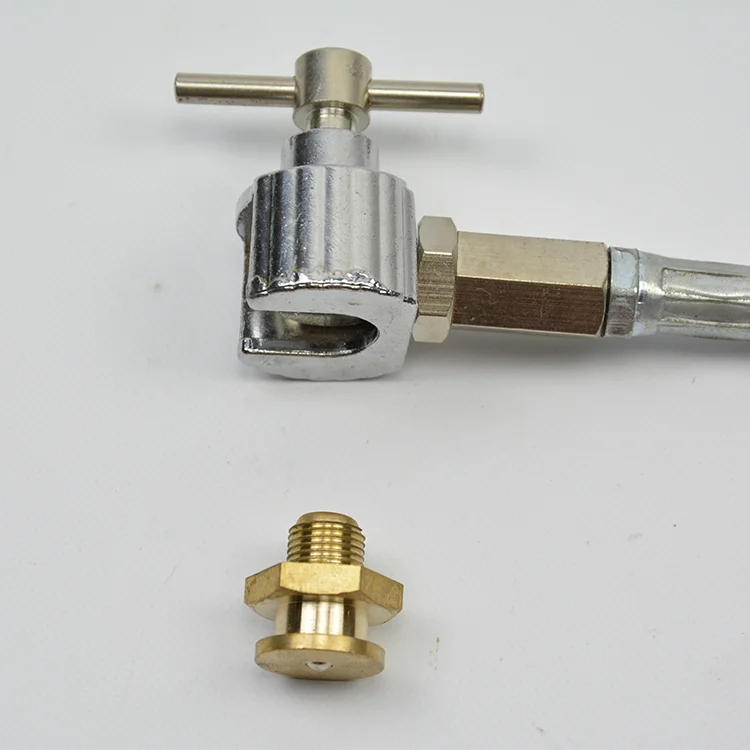 Impa 617680 Pin Type Grease Brass Nipple Pt 1/8" For Flexible Extension