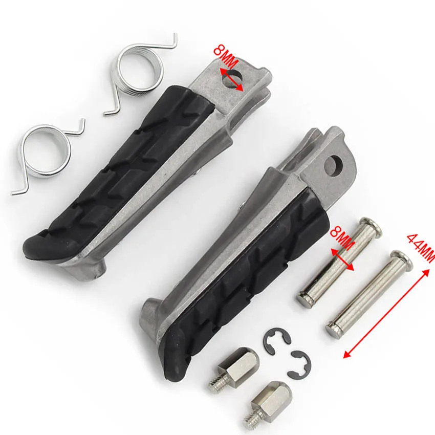 Motorcycle Front Footrest Foot Pegs For Honda Vfr800f Interceptor