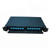 FTTH ODF Rack Mount 12 Ports 12/24/ 48 core OM3 1U fiber optical drawer patch panel