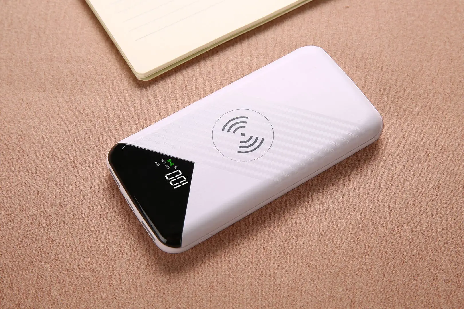 10000 mah Power Bank External Battery Bank Built-in Wireless Charger Powerbank Portable QI Wireless Charger for Samsung - ANKUX.COM
