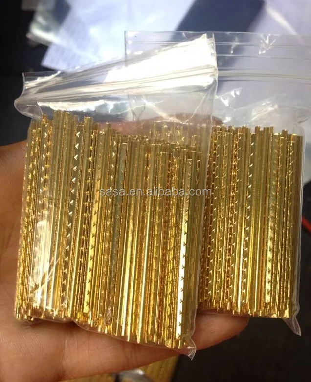 Sourcing Map Kit 18 Frettes Ukulélé 1.6mm Argenté - Remplacement Fretboard Fingerboard