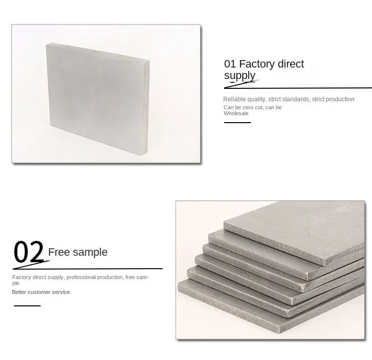 Customizable TC4 Titanium Alloy Plate Pure Titanium Block Mesh Tube Rod Diversified Metals Processing-GH4169 Thick Plate Metal