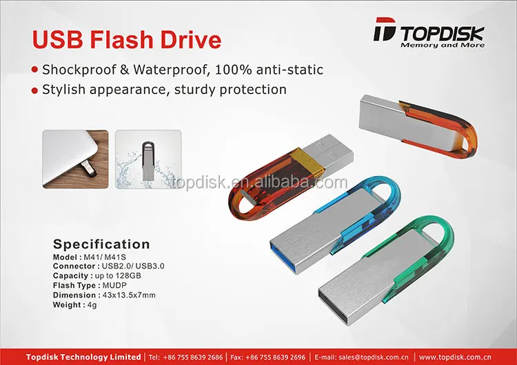 M41 Wholesale USB2.0 Metal Pen 4GB 8GB 16GB USB Flash Drive Mini - ANKUX.COM